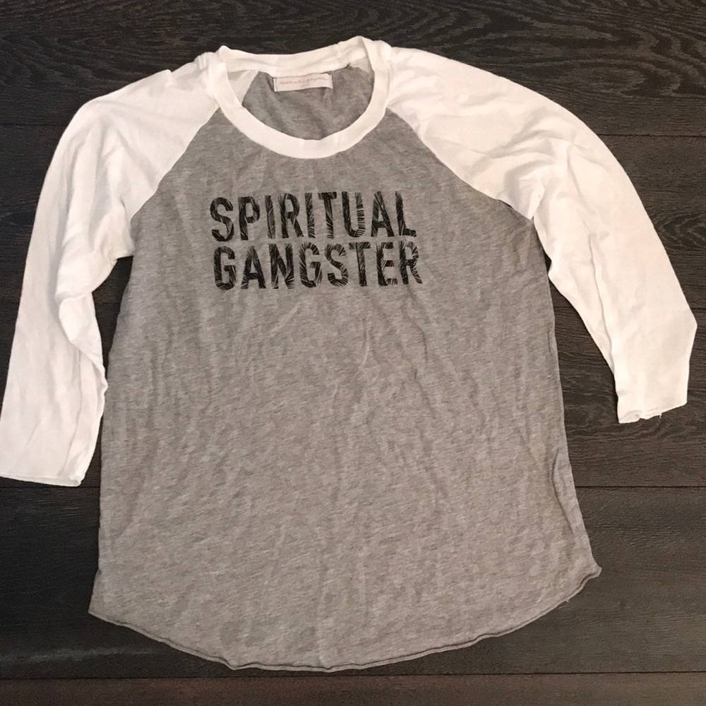 Spiritual Gangster 3/4 sleeve T-shirt